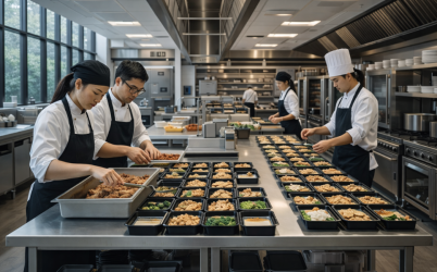 Central Kitchen Efficiency with Smart Software